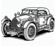 Coloriage Image d'auto Centodieci pour petits