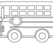 Coloriage Autobus &agrave; deux niveaux