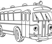 Coloriage Bus en maternelle