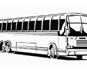 Coloriage Bus touristique