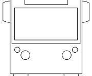 Coloriage et dessins gratuit Bus vue de face en forme g&eacute;om&eacute;trique à imprimer