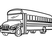 Coloriage et dessins gratuit Exemple bus à imprimer