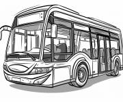 Coloriage Photo du bus
