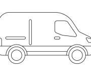 Coloriage Van en &eacute;moji