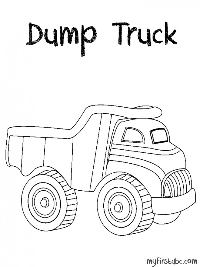 Coloriage Un Camion remorque Berliet dessin gratuit à imprimer