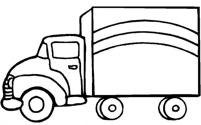 Coloriage Camion Pompier En Ligne