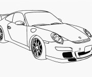 Coloriage et dessins gratuit Auto coupé à imprimer