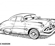 Coloriage et dessins gratuit Auto Doc Hudson à imprimer