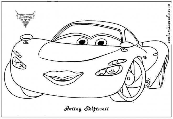 Coloriage et dessins gratuits Car Holley Shiftwell à imprimer