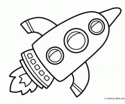 Coloriage Fus&eacute;e dessin anim&eacute;