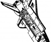 Coloriage Une Fus&eacute;e r&eacute;aliste