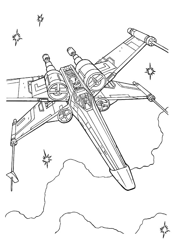 vaisseau spatial de film star wars