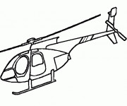 Coloriage H&eacute;licopt&egrave;re &agrave; t&eacute;l&eacute;charger
