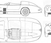 Coloriage Automobile Mercedes à une place