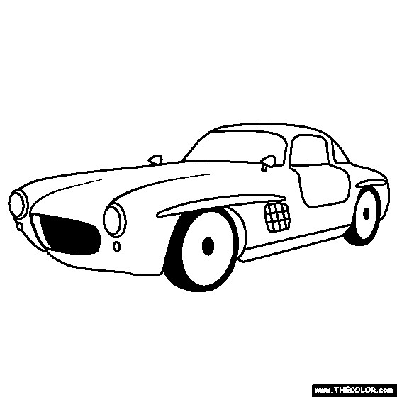 Coloriage et dessins gratuits Mercedes facile à imprimer