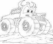 Coloriage Monster Truck en ligne