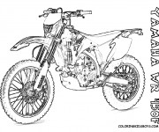 Coloriage Motocyclette 29