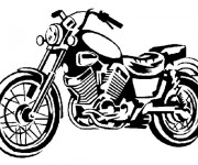 Coloriage Motos