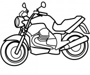 Coloriage Motos de haute vitesse