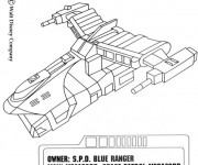 Coloriage Navette Spatiale Zord 2