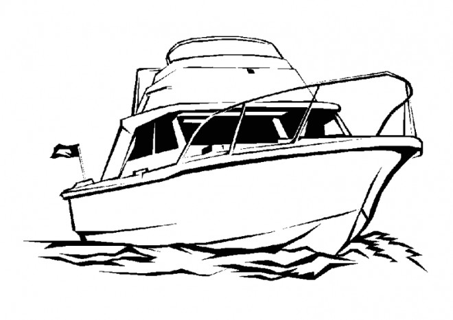 Coloriage Bateau De Croisiere