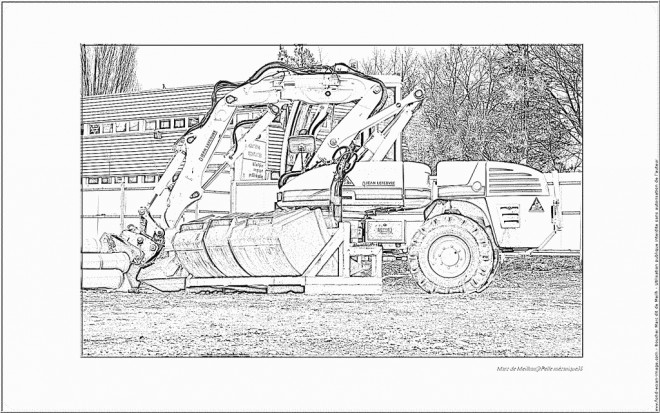 Coloriage Engin De Chantier A Imprimer