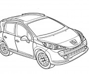 Coloriage Peugeot