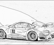 Coloriage Porsche