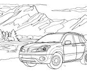 Coloriage Mod&egrave;le Renault Koleos
