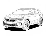 Coloriage et dessins gratuit Renault Austral à imprimer