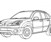 Coloriage et dessins gratuit Renault Koleos à imprimer