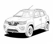 Coloriage et dessins gratuit Renault kwid à imprimer