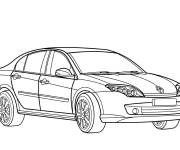 Coloriage et dessins gratuit Renault Laguna à imprimer