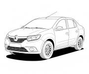 Coloriage et dessins gratuit Renault symbol à imprimer