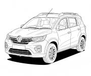 Coloriage et dessins gratuit Renault Triber à imprimer