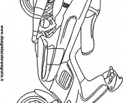 Coloriage Scooter Majesty