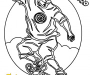 Coloriage Illustration Skateboard