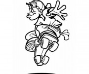 Coloriage Le style de Skateur