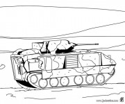 Coloriage Char d'assaut