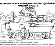 Coloriage Tank sovi&eacute;tique
