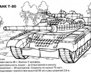 Coloriage Tank Tahk T