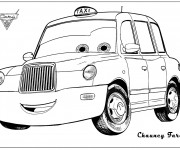 Coloriage et dessins gratuit Taxi Chauncy Fares à imprimer