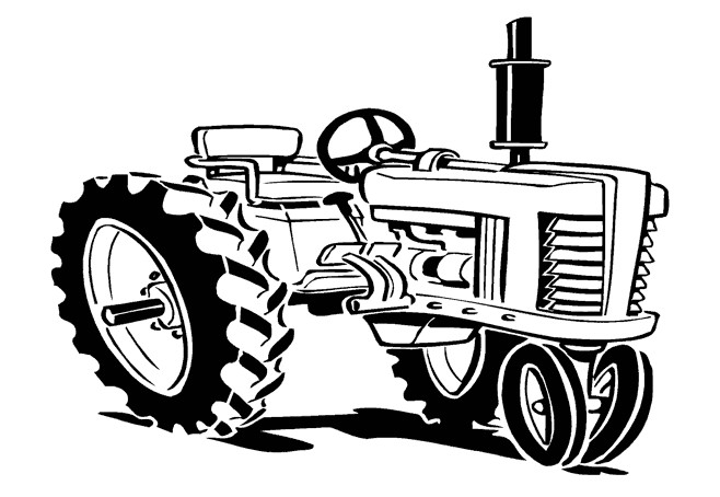 Coloriage Tracteur maternelle à colorier dessin gratuit à ...