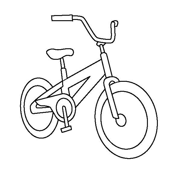 Coloriage et dessins gratuits Vélo VTT à imprimer
