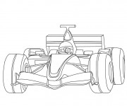 Coloriage Voiture de Course gratuit à imprimer liste 20 à 40