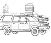 Coloriage et dessins gratuit Gendarmerie fran&ccedil;aise à imprimer