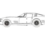 Coloriage Concept Ferrari 275 GTB