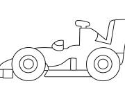 Coloriage Emoji de voiture de sport