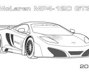 Coloriage Sport Mclaren Mp4 12c Gt3 2011