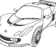 Coloriage Thebarricadeco voiture de sport